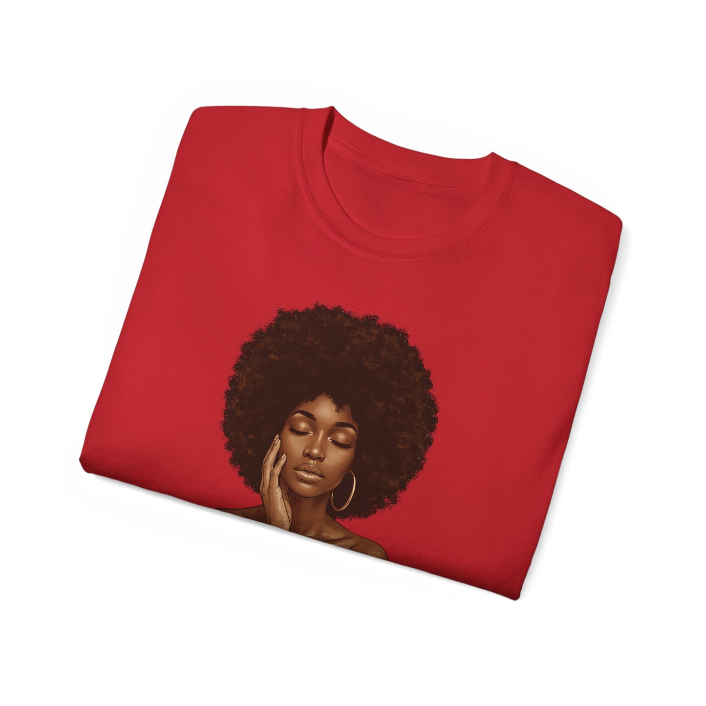 Empowerment Artwork Tee | Unisex Cotton Shirt, Inspirational Gift, Self-Love Apparel, Cultured Fashion, Everyday Wear