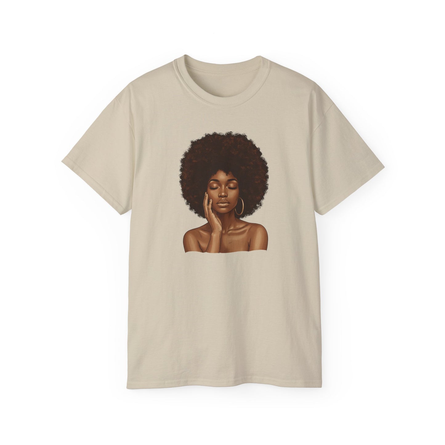 Empowerment Artwork Tee | Unisex Cotton Shirt, Inspirational Gift, Self-Love Apparel, Cultured Fashion, Everyday Wear