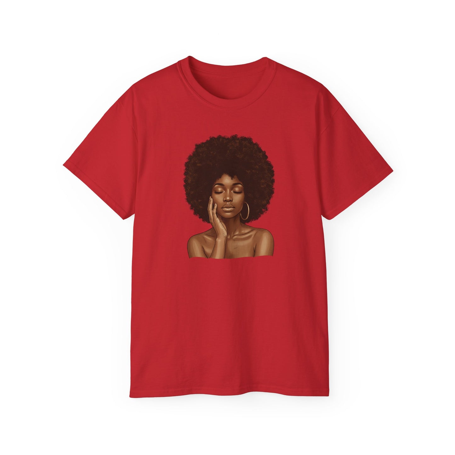Empowerment Artwork Tee | Unisex Cotton Shirt, Inspirational Gift, Self-Love Apparel, Cultured Fashion, Everyday Wear