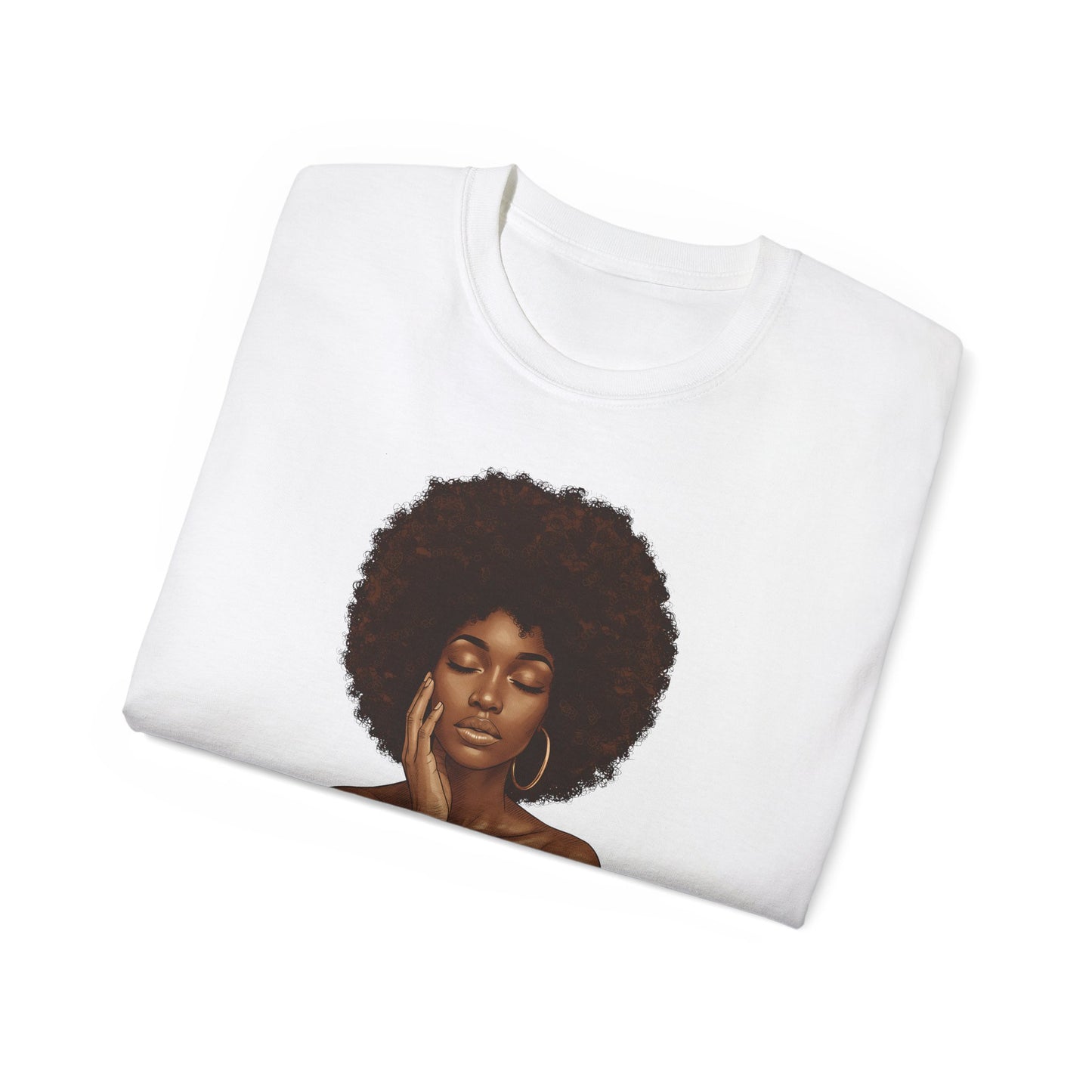 Empowerment Artwork Tee | Unisex Cotton Shirt, Inspirational Gift, Self-Love Apparel, Cultured Fashion, Everyday Wear