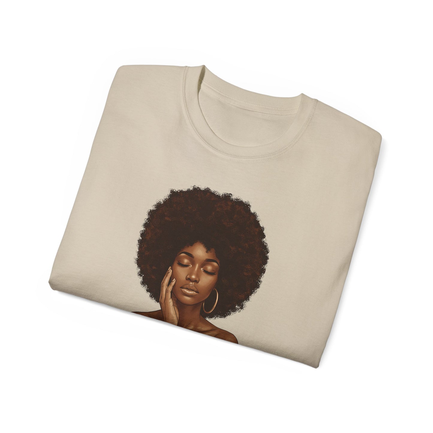 Empowerment Artwork Tee | Unisex Cotton Shirt, Inspirational Gift, Self-Love Apparel, Cultured Fashion, Everyday Wear