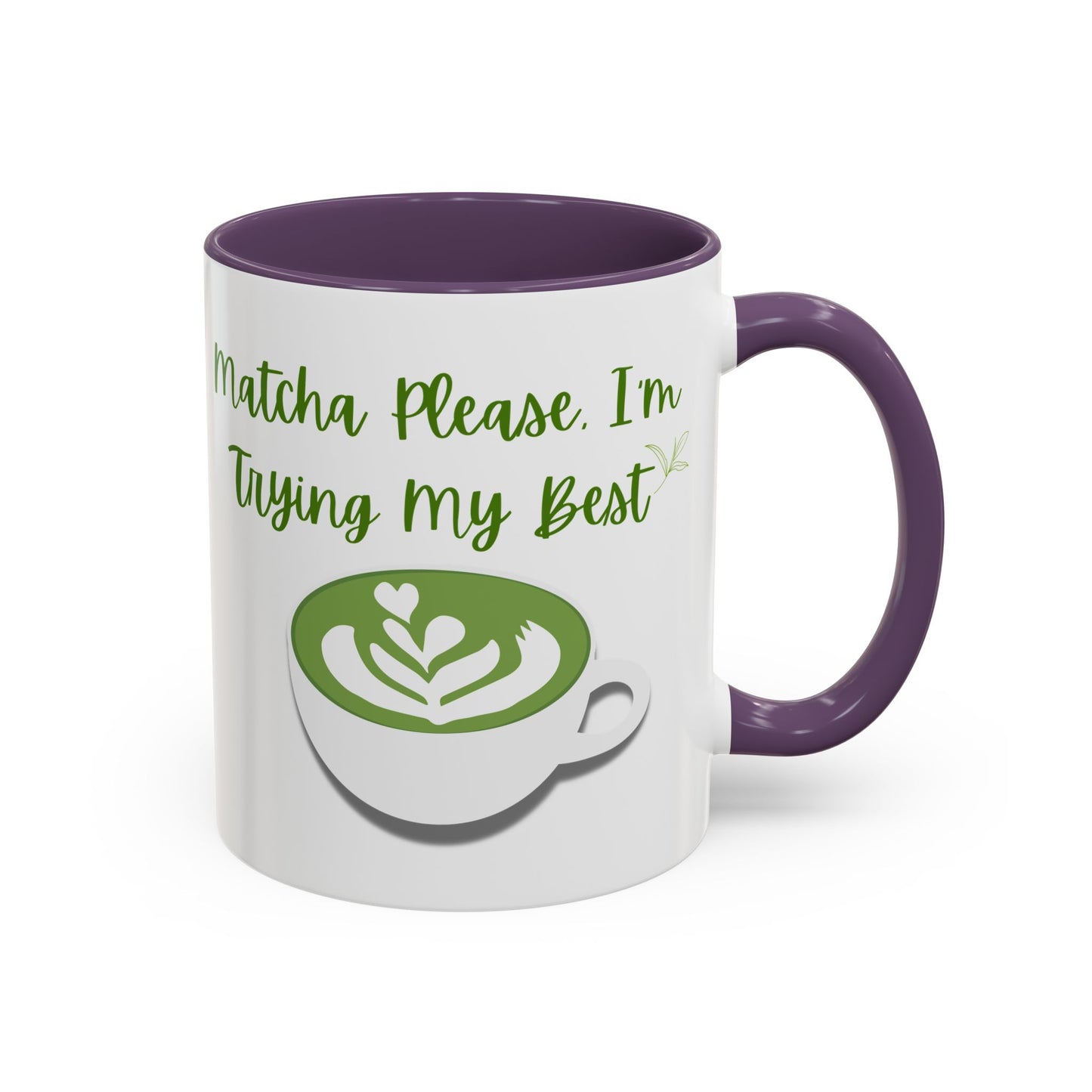 Matcha Please Coffee Mug | Perfect Gift for Tea Lovers | Ceramic Mug for Home & Office | Motivational Coffee Cup