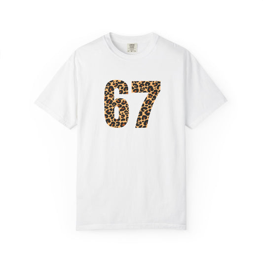 Leopard Print Varsity Number Tee