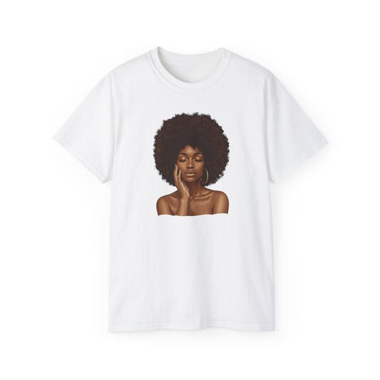 Empowerment Artwork Tee | Unisex Cotton Shirt, Inspirational Gift, Self-Love Apparel, Cultured Fashion, Everyday Wear