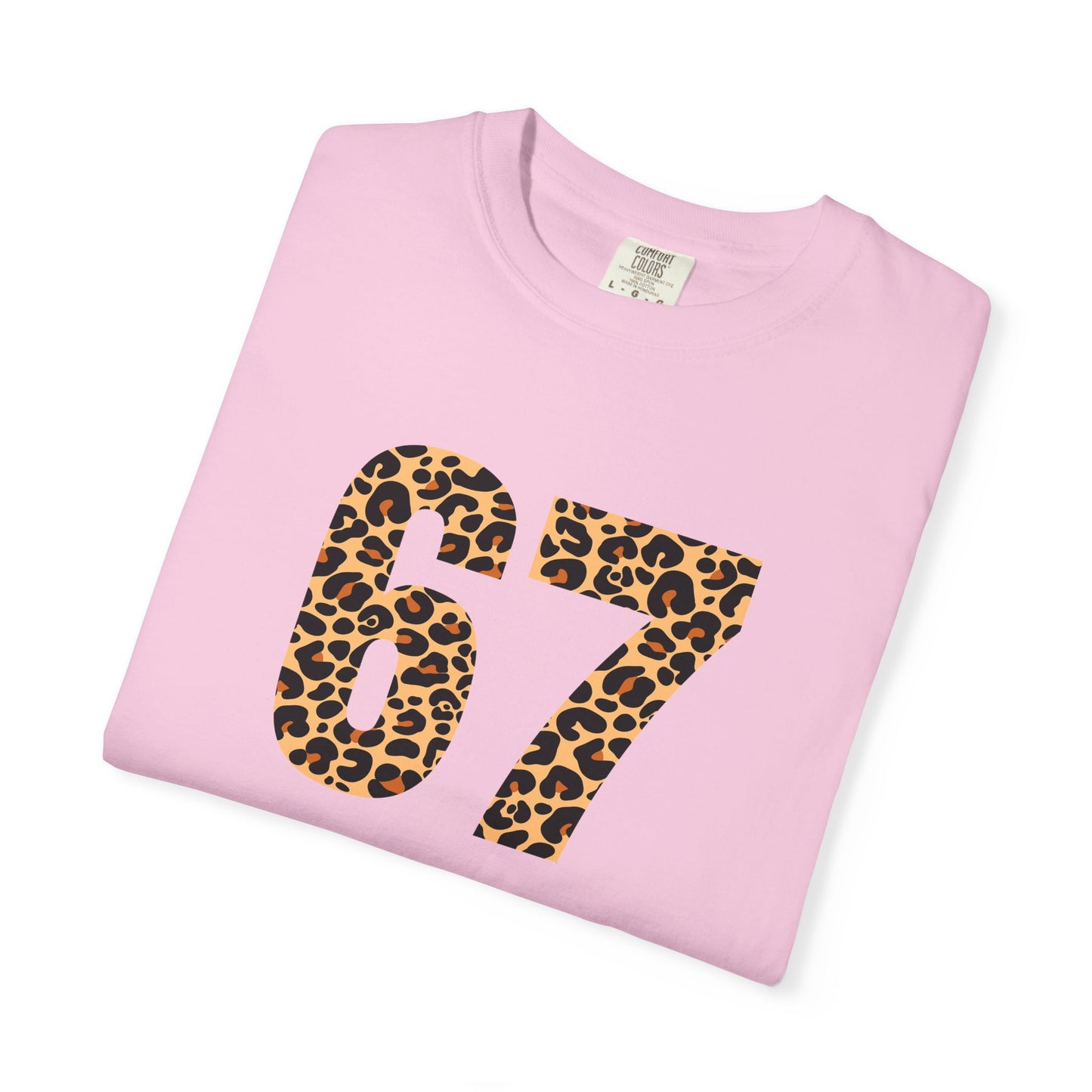 Leopard Print Varsity Number Tee