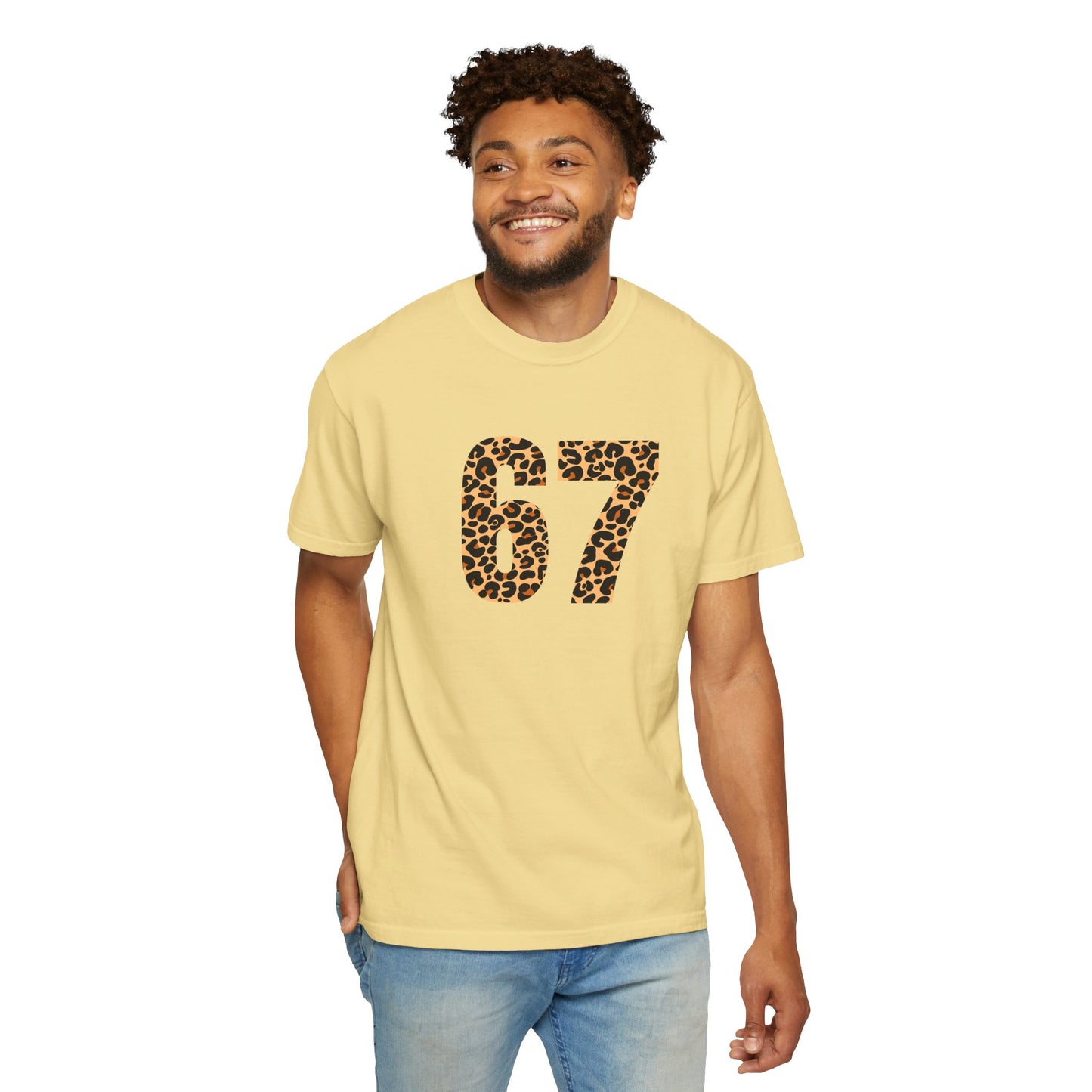 Leopard Print Varsity Number Tee
