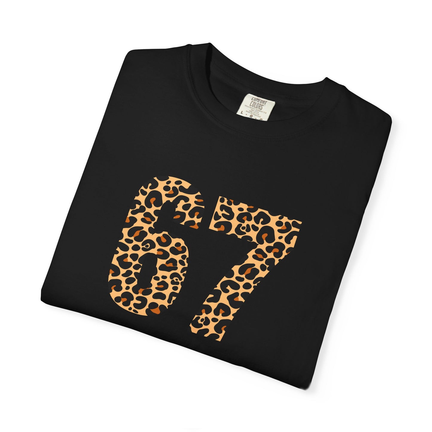 Leopard Print Varsity Number Tee