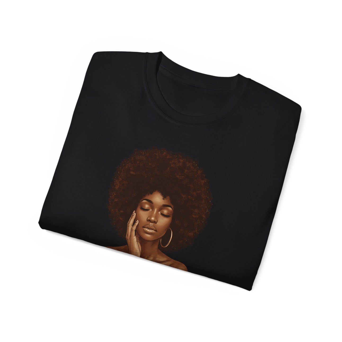 Empowerment Artwork Tee | Unisex Cotton Shirt, Inspirational Gift, Self-Love Apparel, Cultured Fashion, Everyday Wear