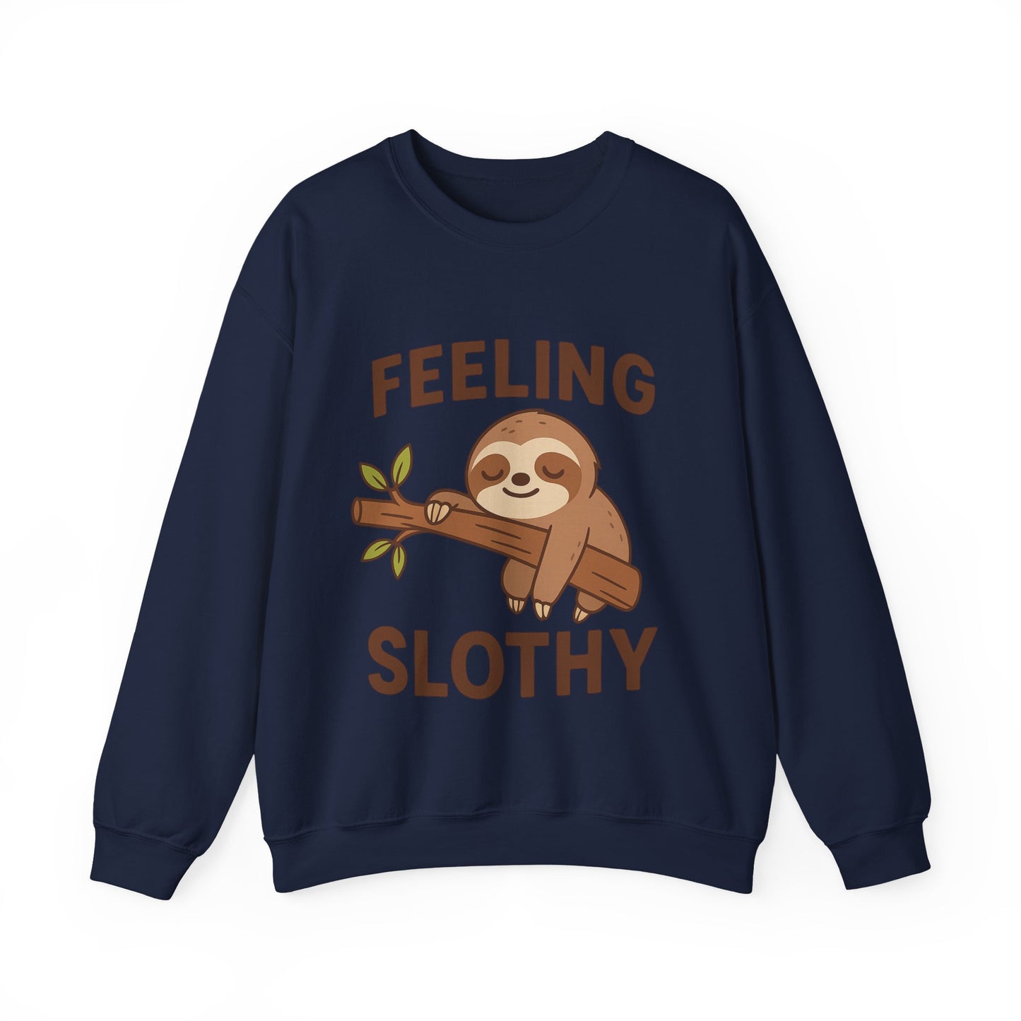 Sloth cute Crewneck Sweatshirt, Cozy Gift, Unisex Sweatshirt, Relaxed Loungewear, Funny Sweatshirt, Sloth Lover Gift