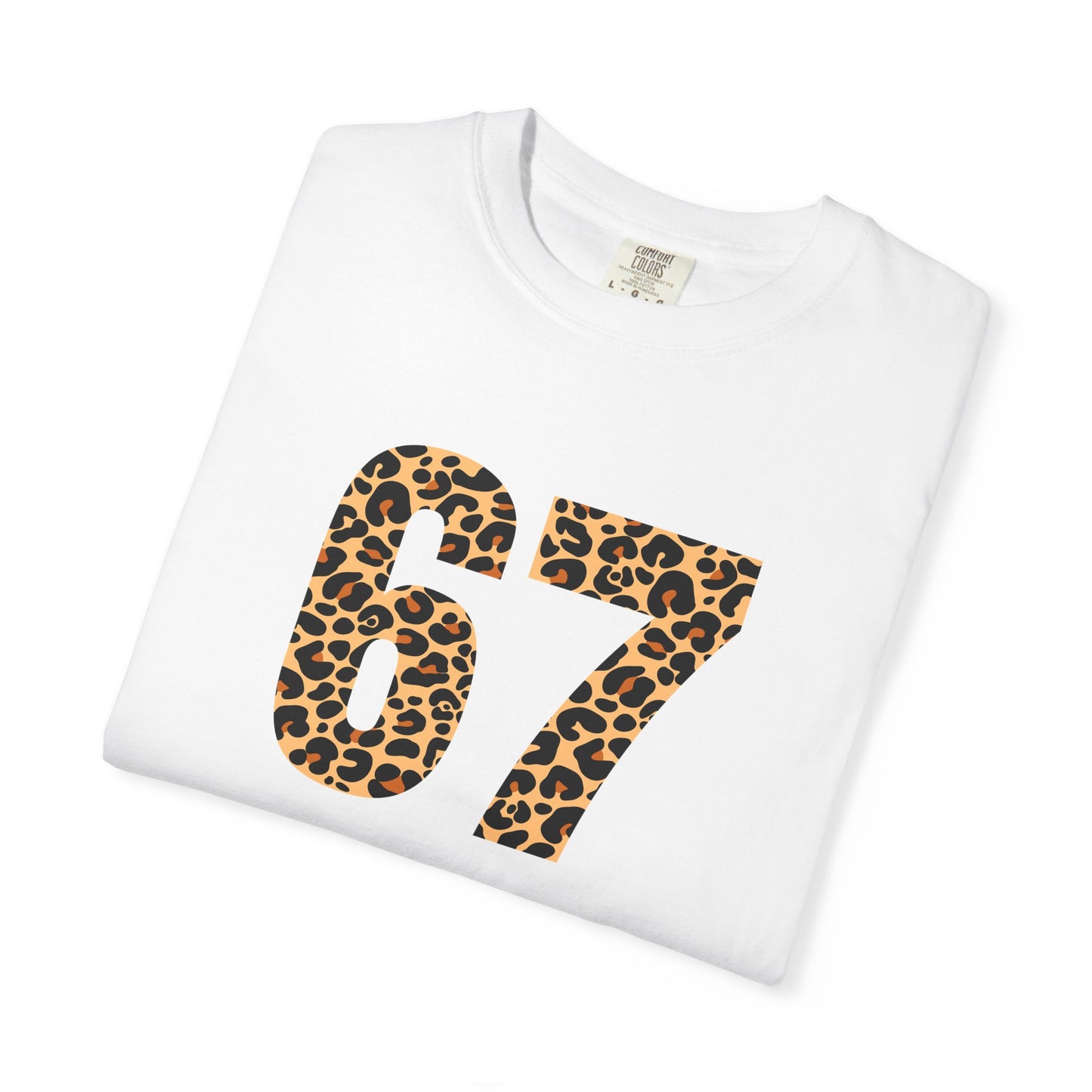 Leopard Print Varsity Number Tee