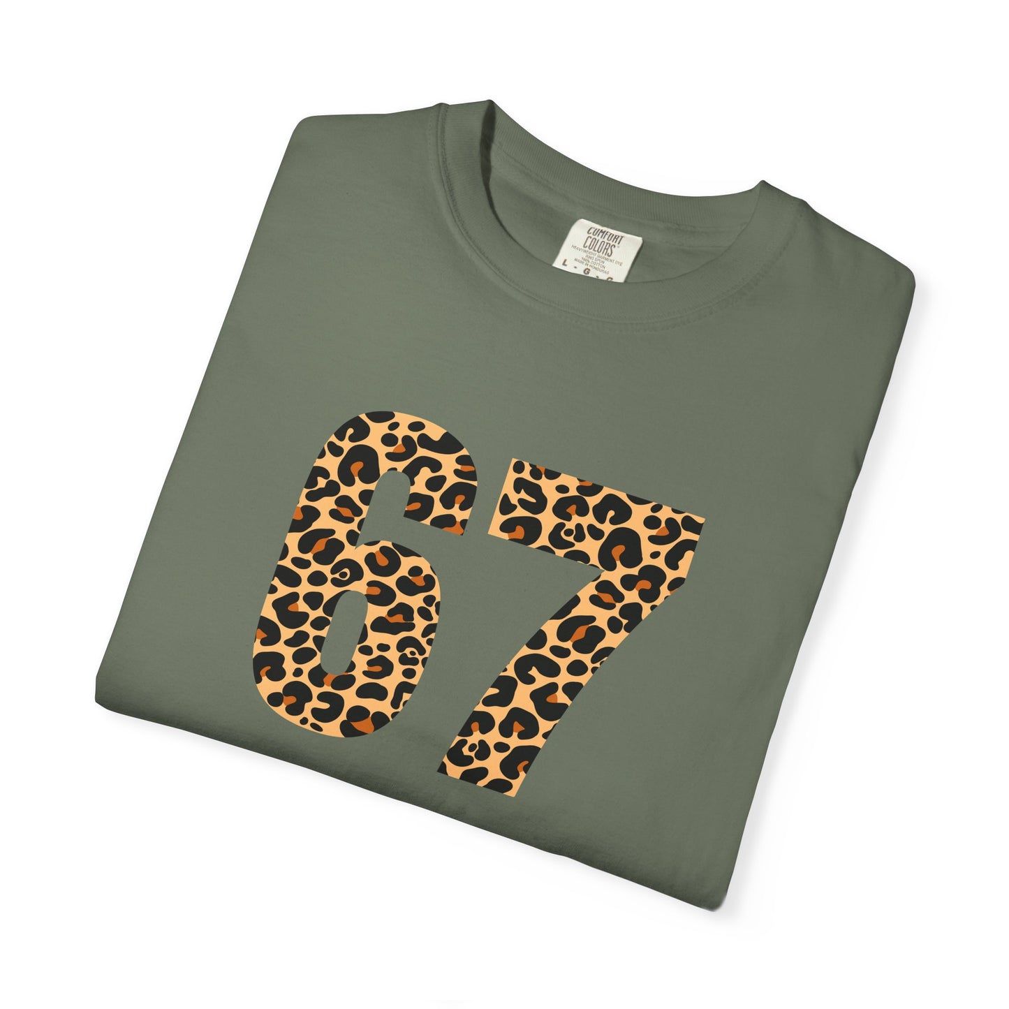 Leopard Print Varsity Number Tee