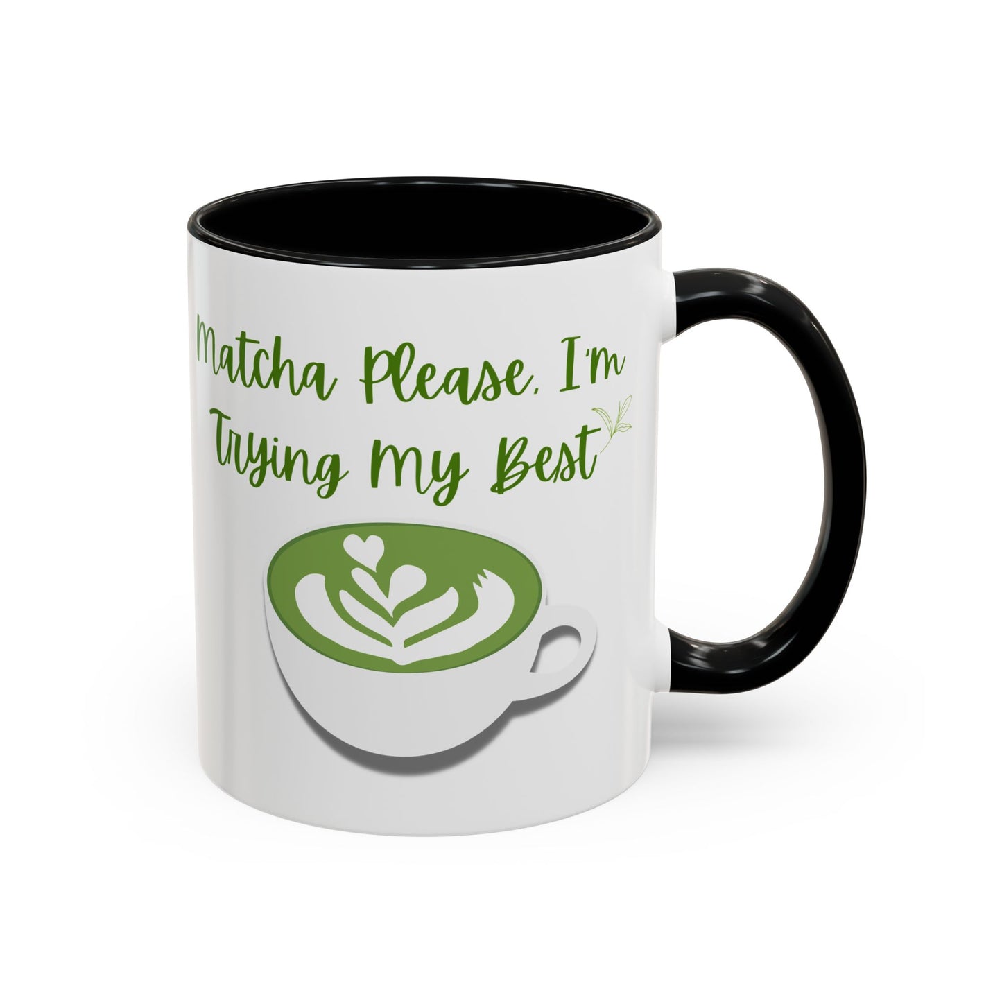 Matcha Please Coffee Mug | Perfect Gift for Tea Lovers | Ceramic Mug for Home & Office | Motivational Coffee Cup