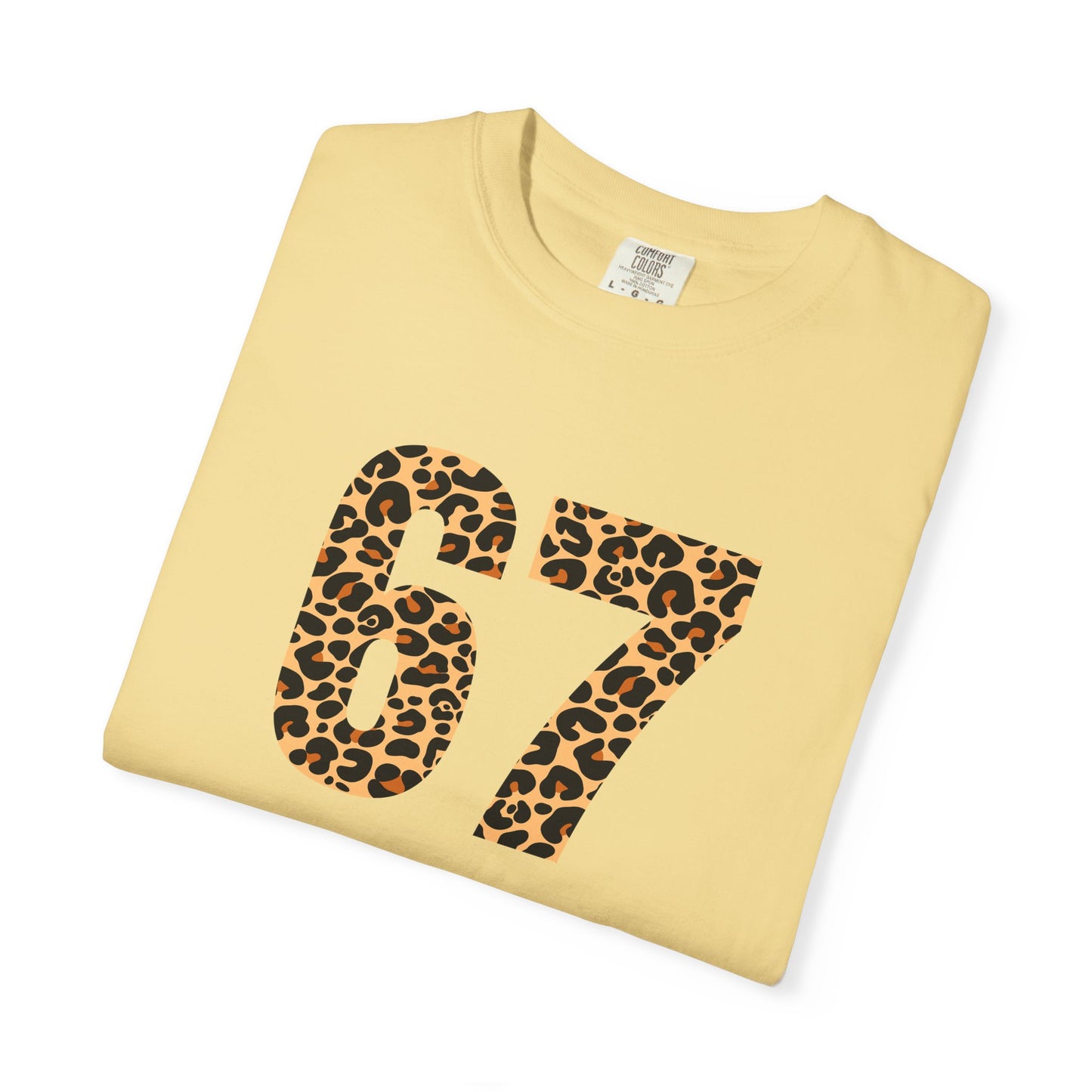 Leopard Print Varsity Number Tee