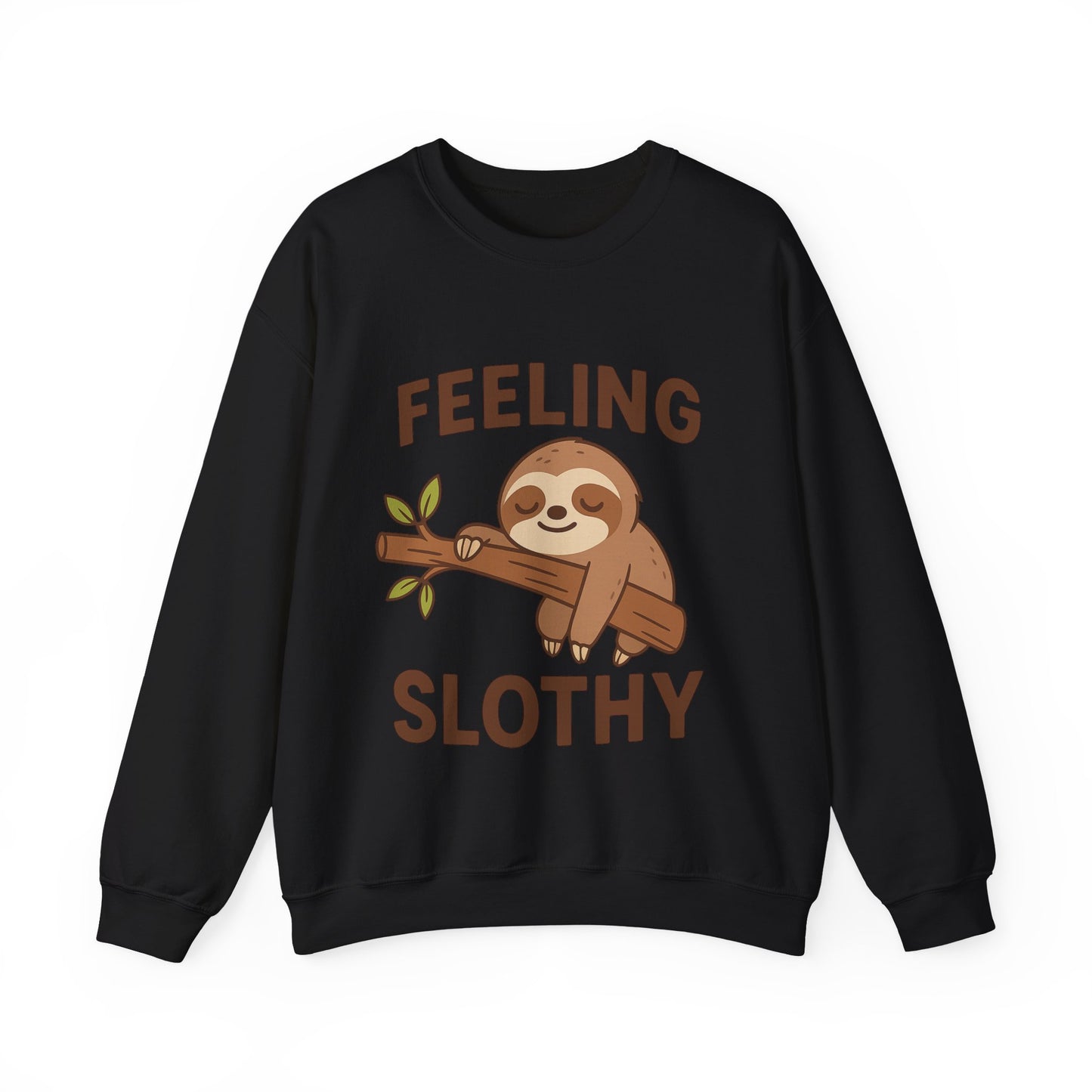 Sloth cute Crewneck Sweatshirt, Cozy Gift, Unisex Sweatshirt, Relaxed Loungewear, Funny Sweatshirt, Sloth Lover Gift