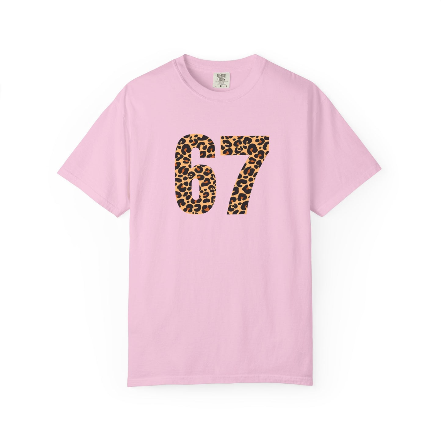 Leopard Print Varsity Number Tee