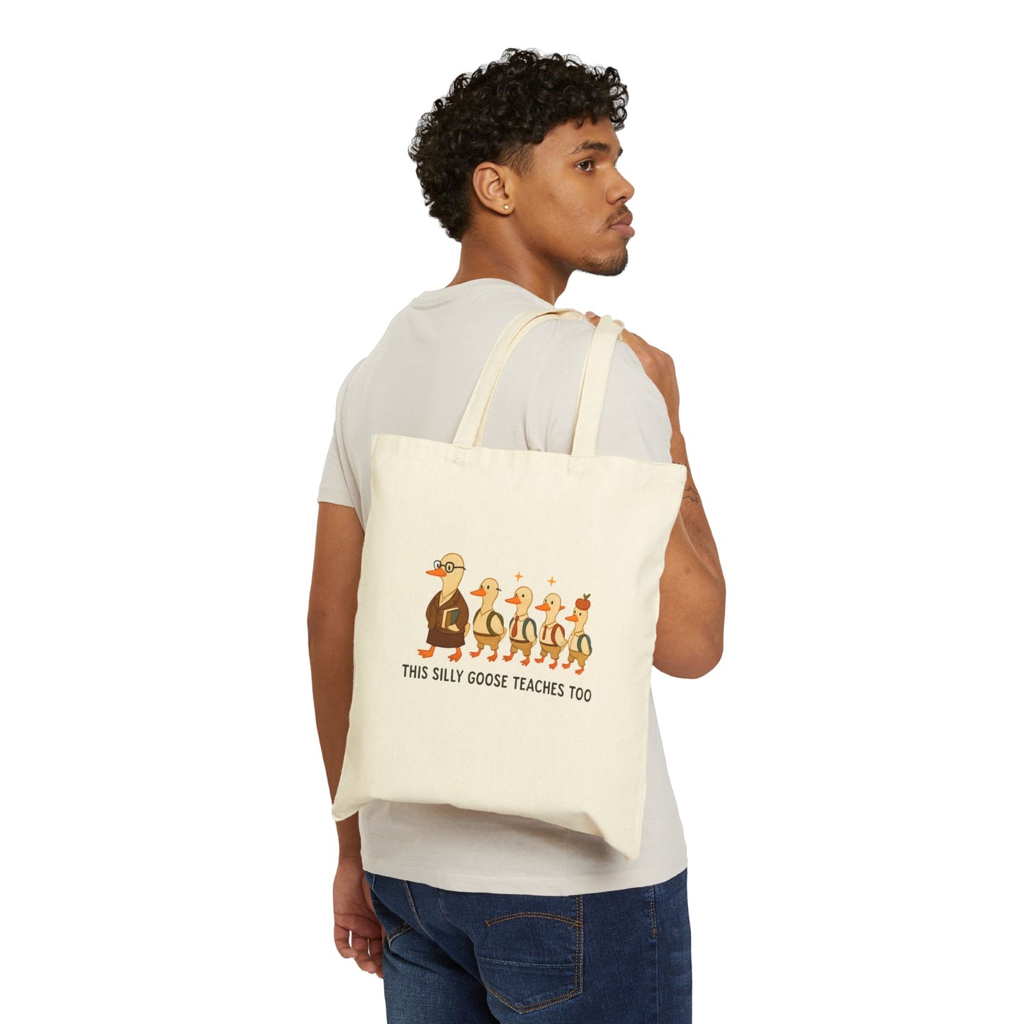 Silly Goose Teacher Tote Bag | Eco-Friendly Gift for Educators, Stylish Shopping Bag, Fun Classroom Accessory, Cute Beach or Library [...]