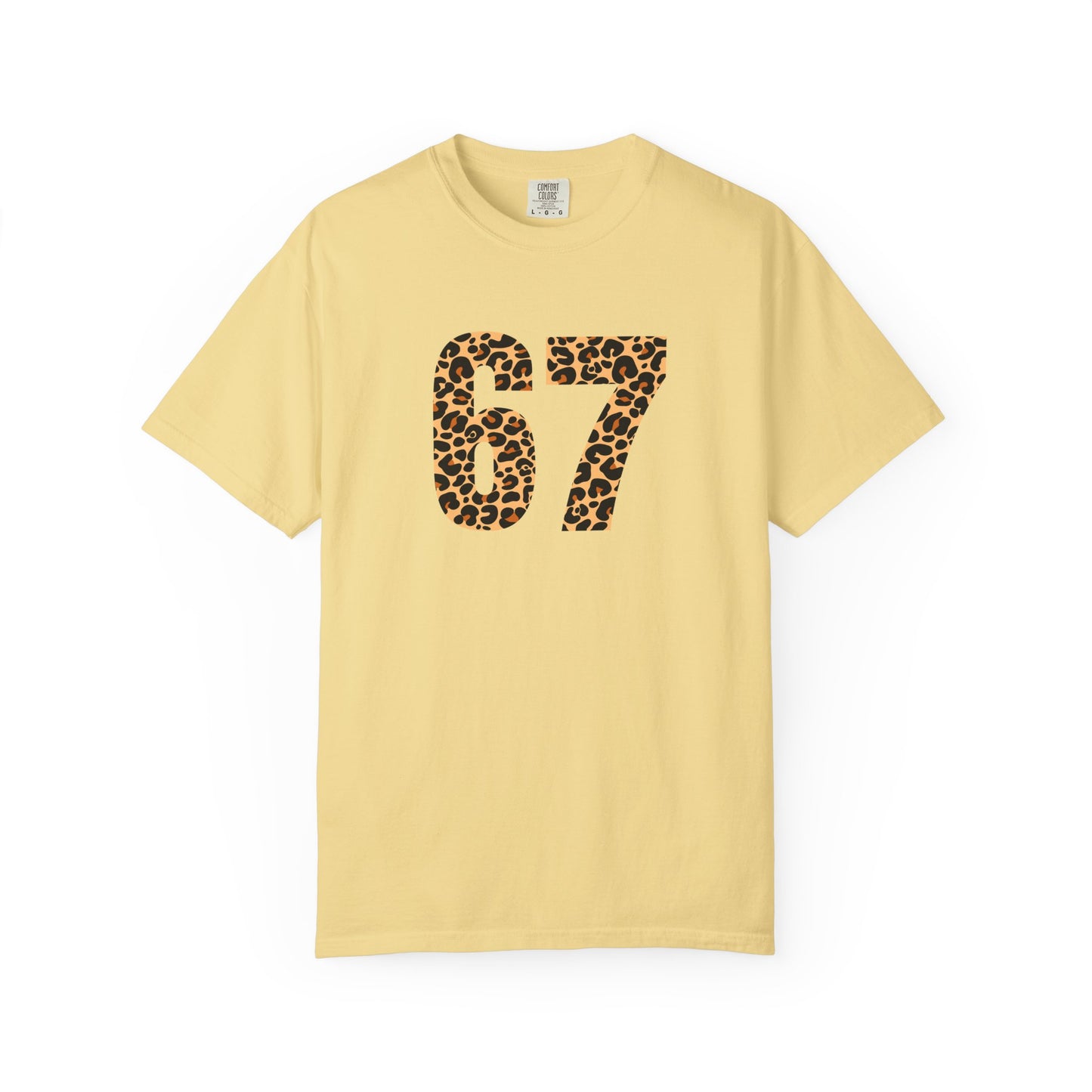 Leopard Print Varsity Number Tee