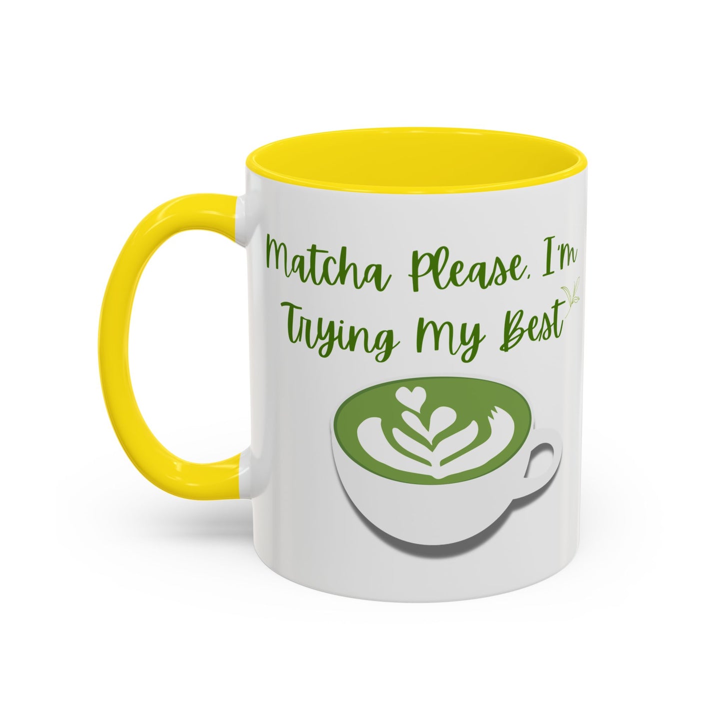 Matcha Please Coffee Mug | Perfect Gift for Tea Lovers | Ceramic Mug for Home & Office | Motivational Coffee Cup