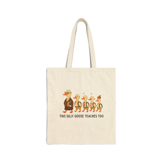 Silly Goose Teacher Tote Bag | Eco-Friendly Gift for Educators, Stylish Shopping Bag, Fun Classroom Accessory, Cute Beach or Library [...]
