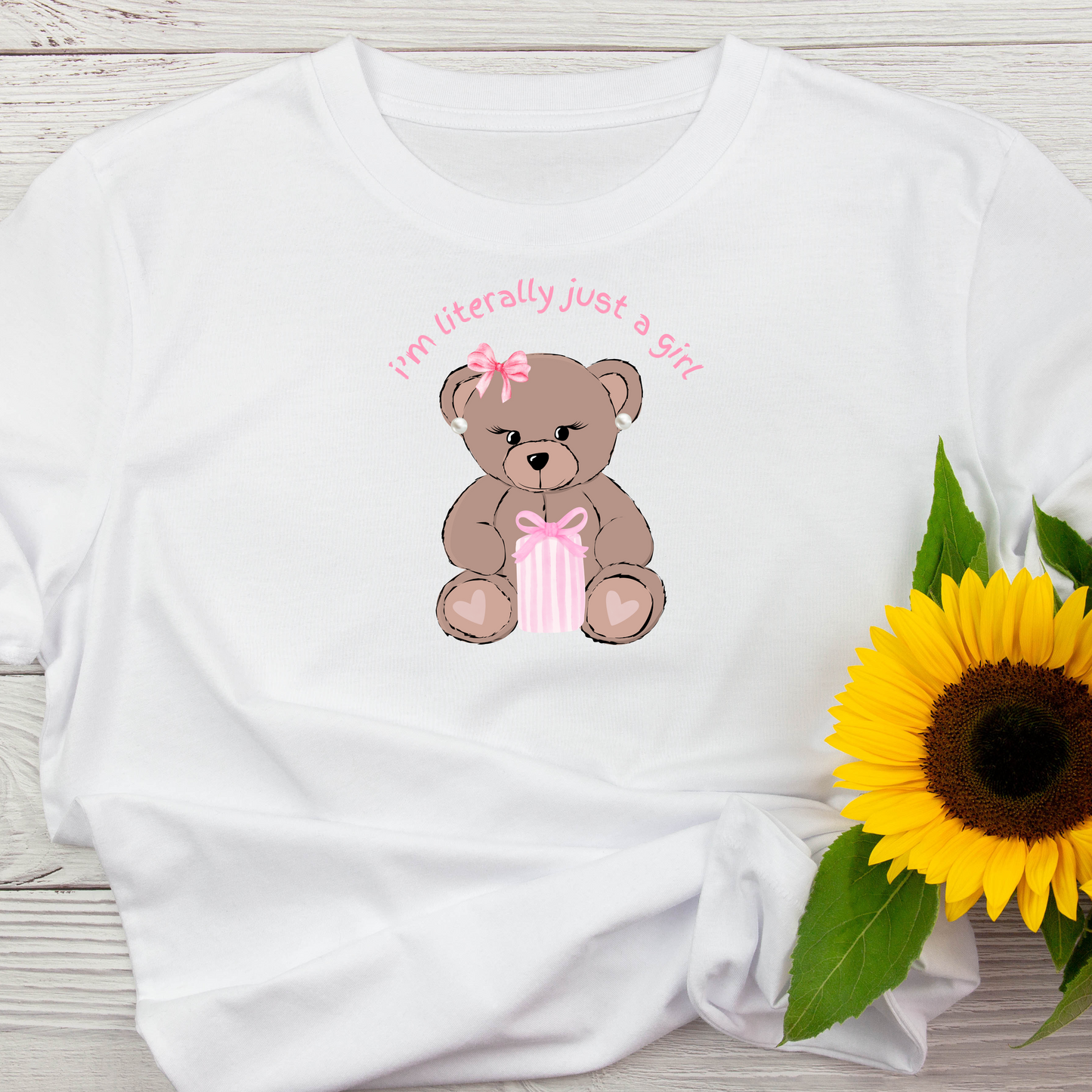 Cute Bear Gift T-shirt, Funny Tee, Unisex Casual Wear, Birthday Gift, Everyday Comfort